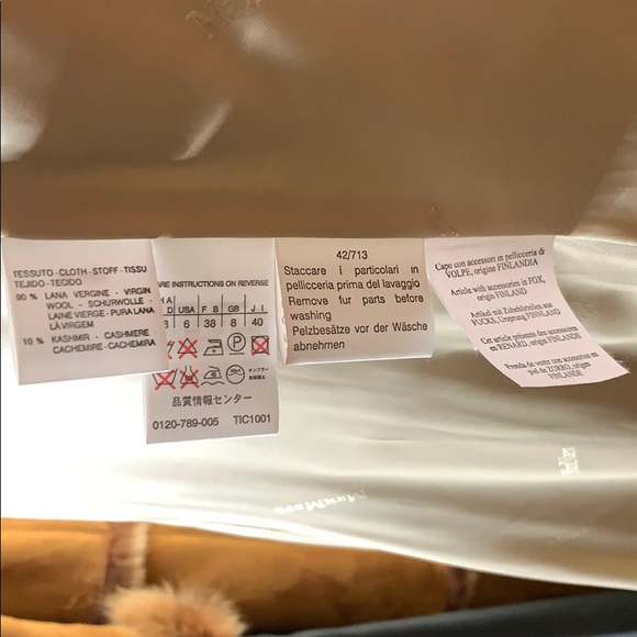 Max Mara wool & cashmere Full length tan coat - Picture 11 of 12